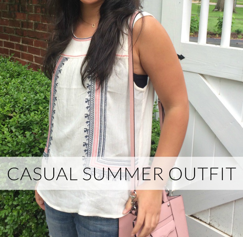CASUAL SUMMER OUTIFT - SORORITYFASHION.COM